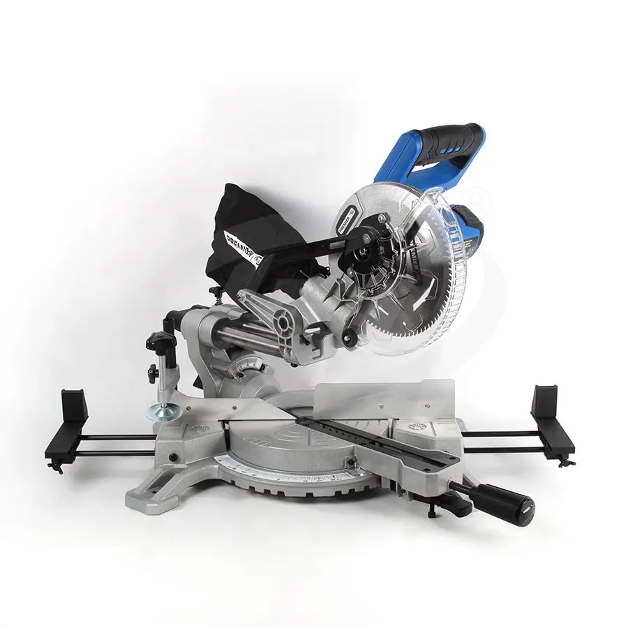 Mesin Potong Aluminium / Cordless Miter Saw 7" HL Premier CMS 232 Sliding - Gambar 2