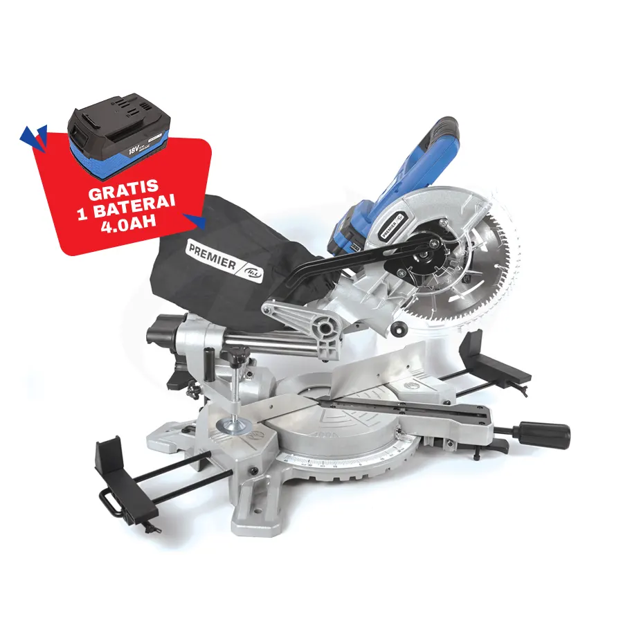 Mesin Potong Aluminium / Cordless Miter Saw 7" HL Premier CMS 232 Sliding