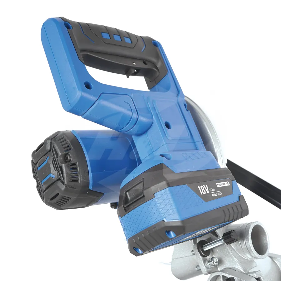 Mesin Potong Aluminium / Cordless Miter Saw 7" HL Premier CMS 232 Sliding - Gambar 6